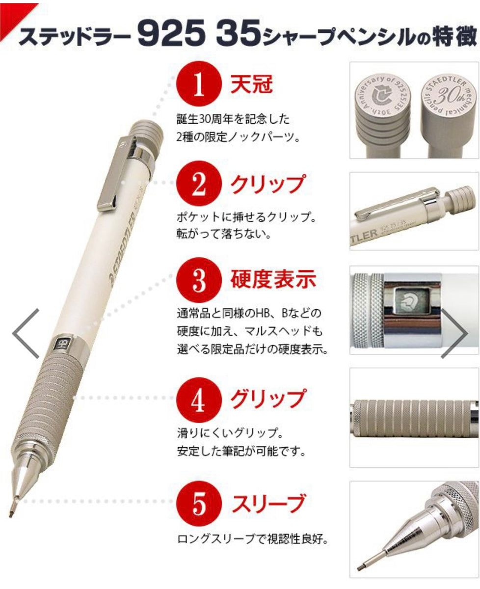 STAEDTLER 925-25/35 Series Drafting Pencil 0.5 mm 專業繪圖級鉛