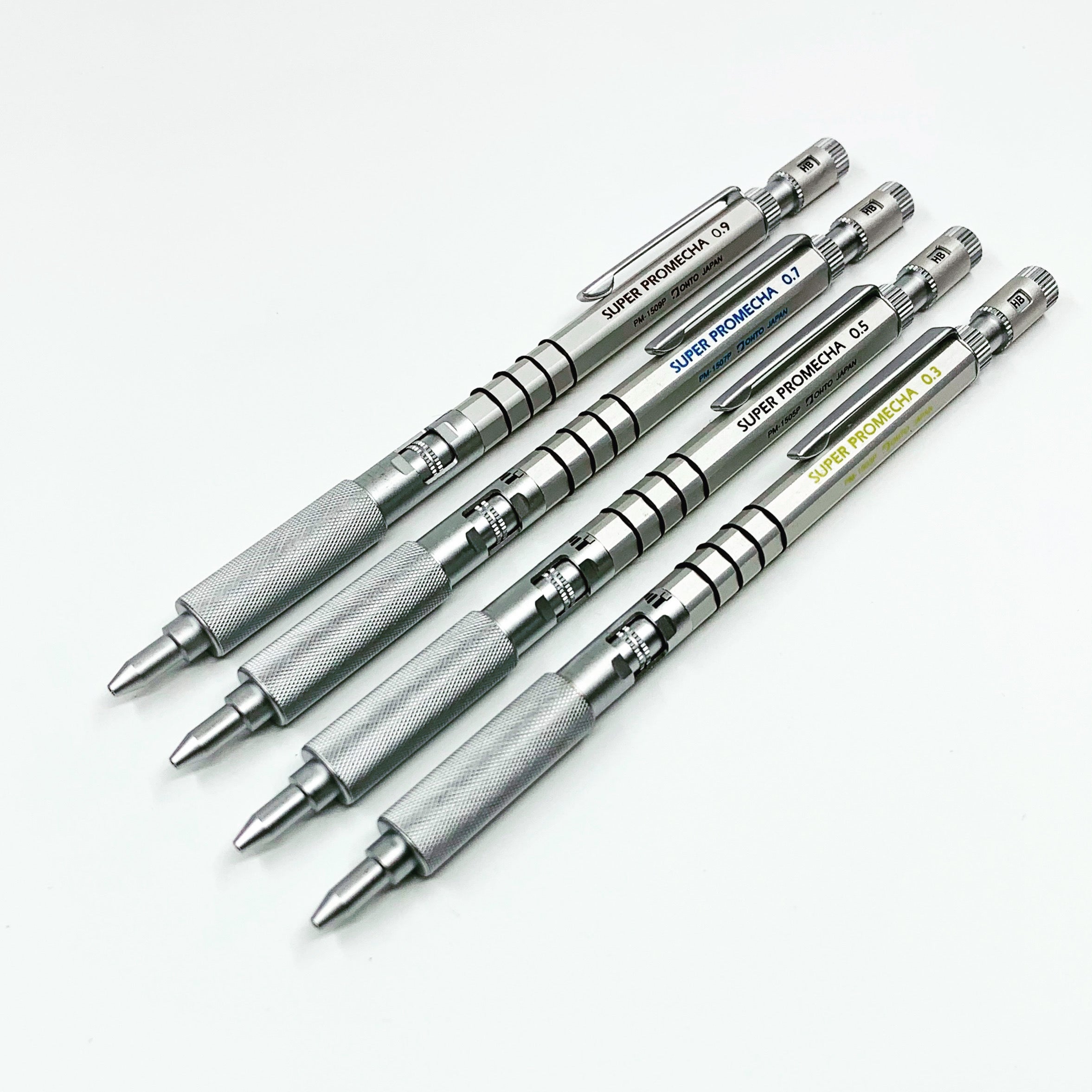 【廃盤レア品】OHTO SUPER PROMECHA PM-1007S/0.7 OHTO Super Promecha Drafting Pencil, All Metal Barrel