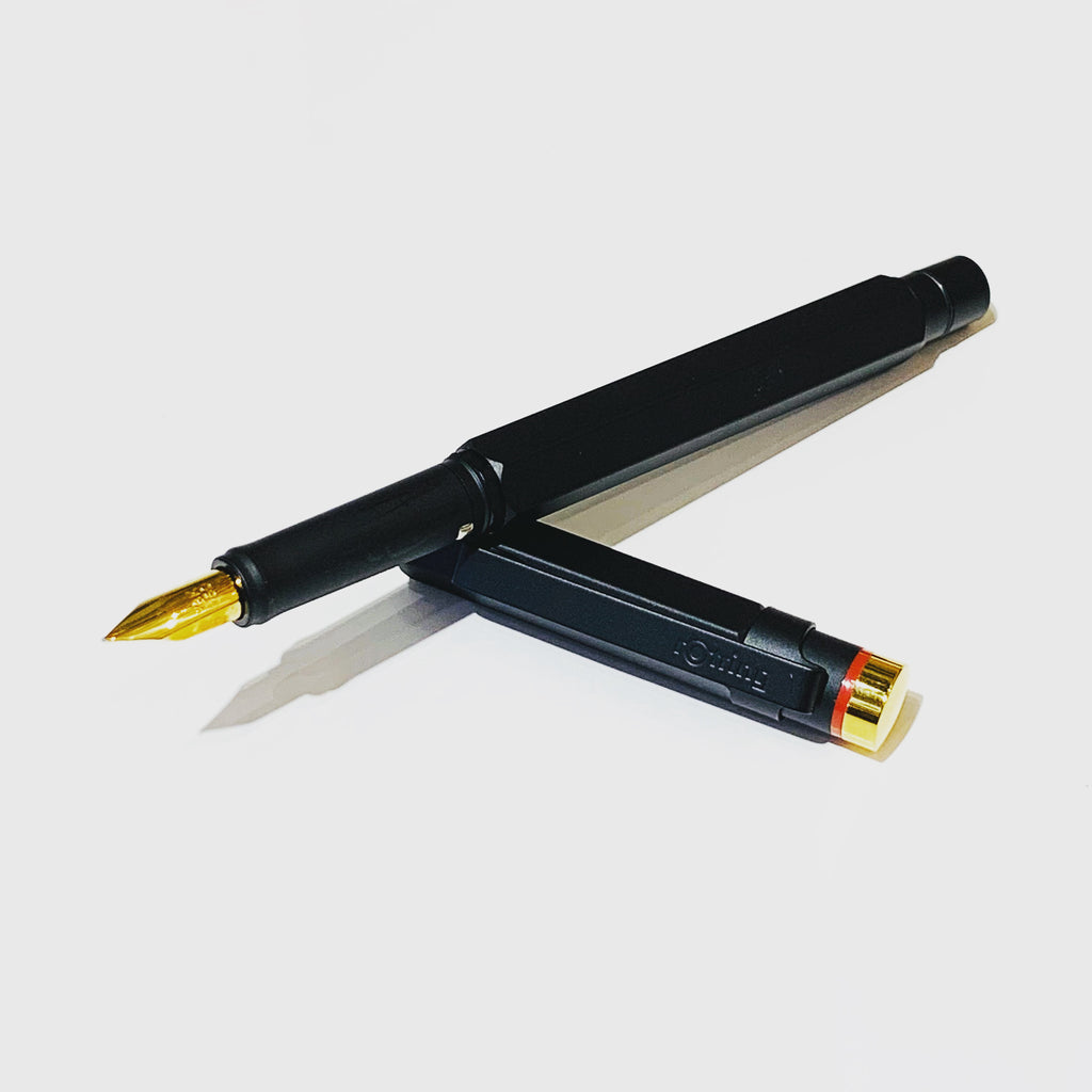 rOtring 600 Newton BLACK Fountain Pen [黑色] 墨水筆 ~ 18-Carat Gold Nib